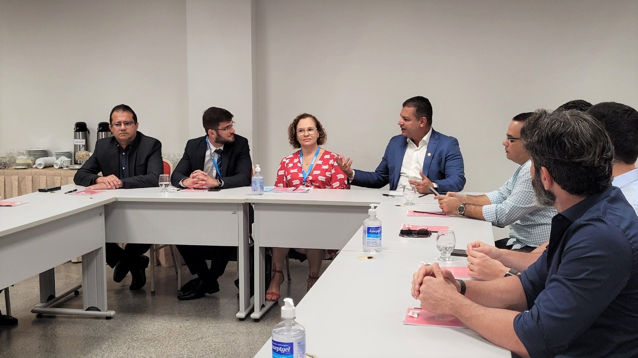 Novo superintendente de Rede São Luís/MA da CAIXA se reúne com representantes da FIEMA e empresários da Construção Civil