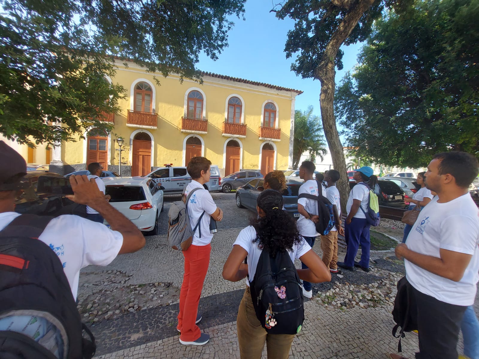 Alunos do Programa Canteiro Escola participam de Tour pelo Centro Histórico da capital