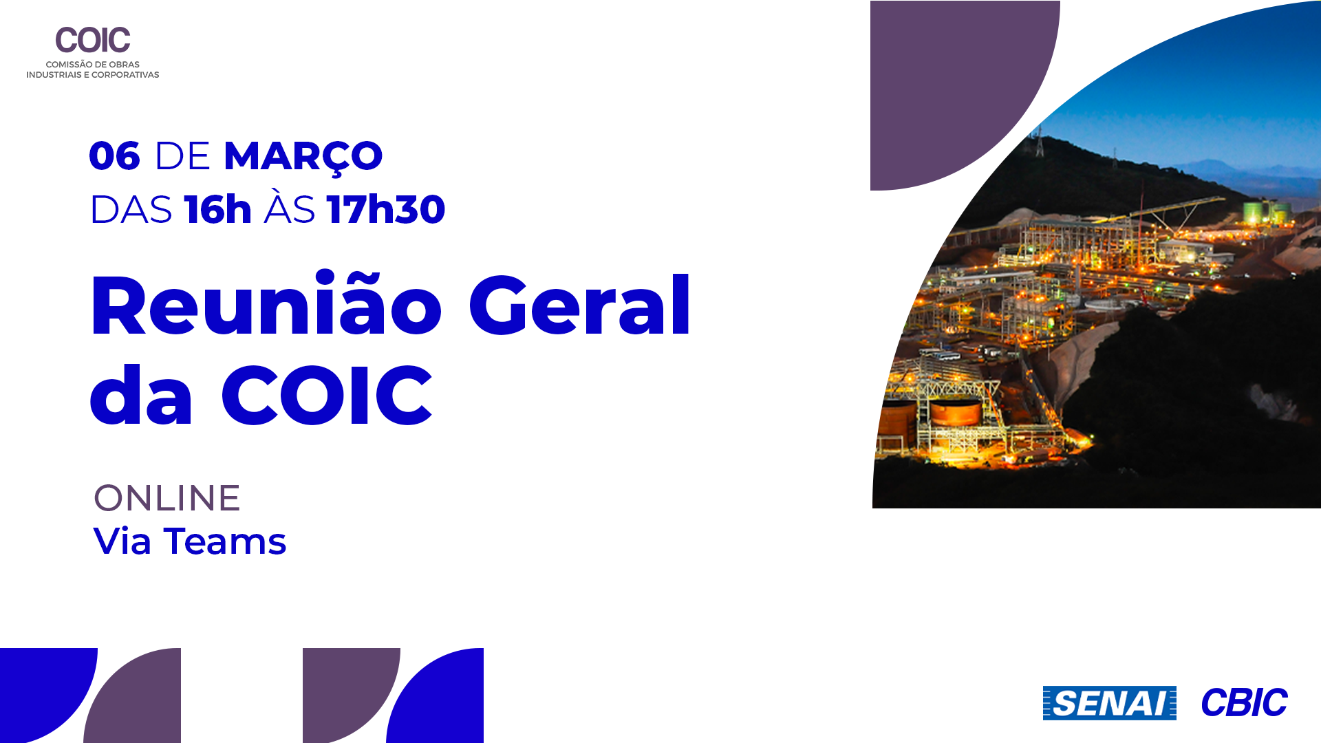Reunião Geral da COIC: Pesquisas e Debates sobre projetos para 2024