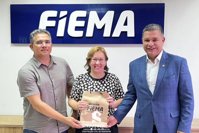 Sinduscon-MA recebe representante da ABCP para discutir oportunidades e avanços técnicos para o setor da construção civil